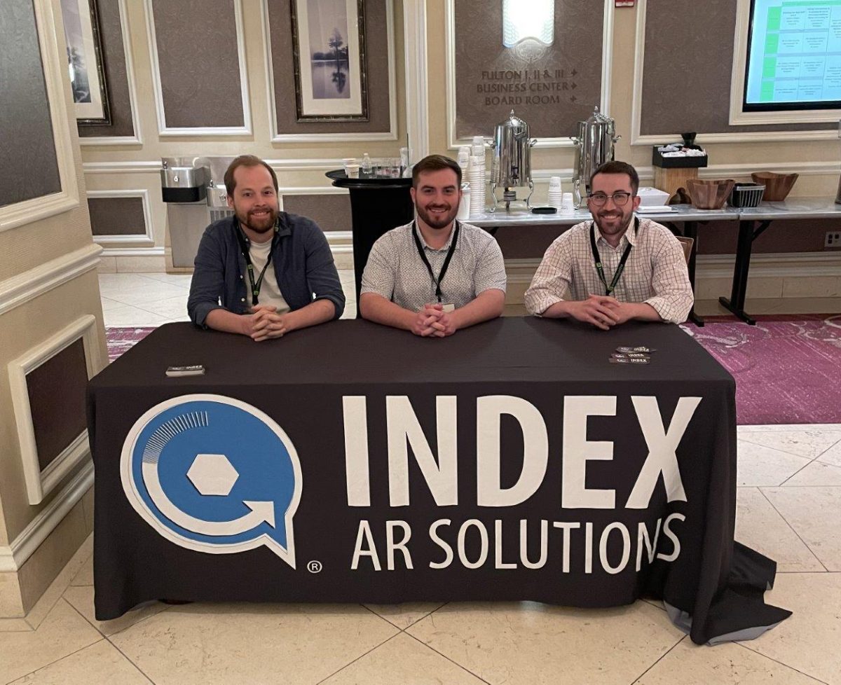 Index AR Solutions table at HPAC Conference 2024