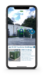 MicroGrid iPhone Screenshot 50 kVA Transformer