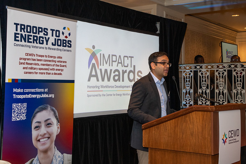 Speaker Presenting CEWD Impact Awards