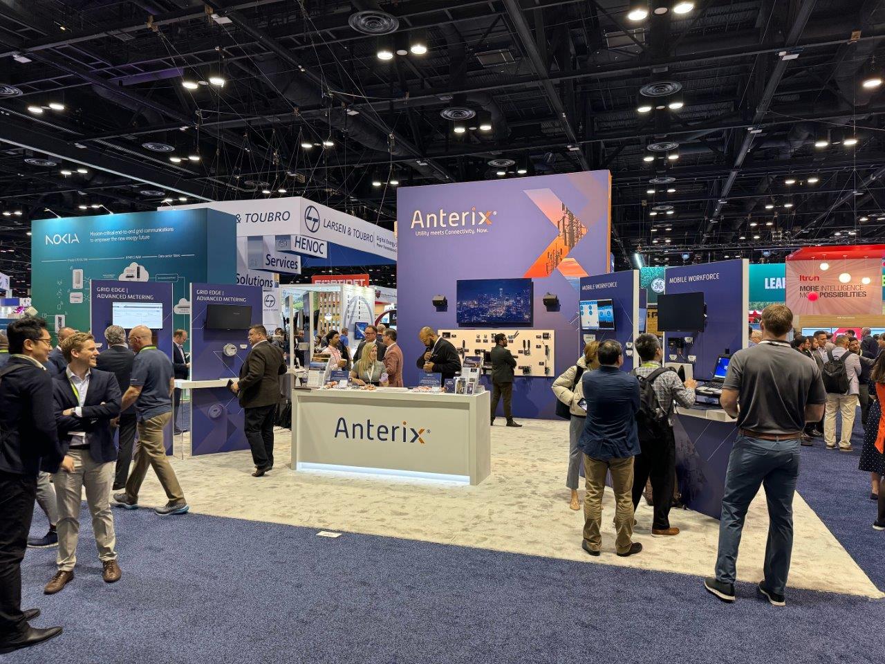 Anterix booth at DISTRIBUTECH