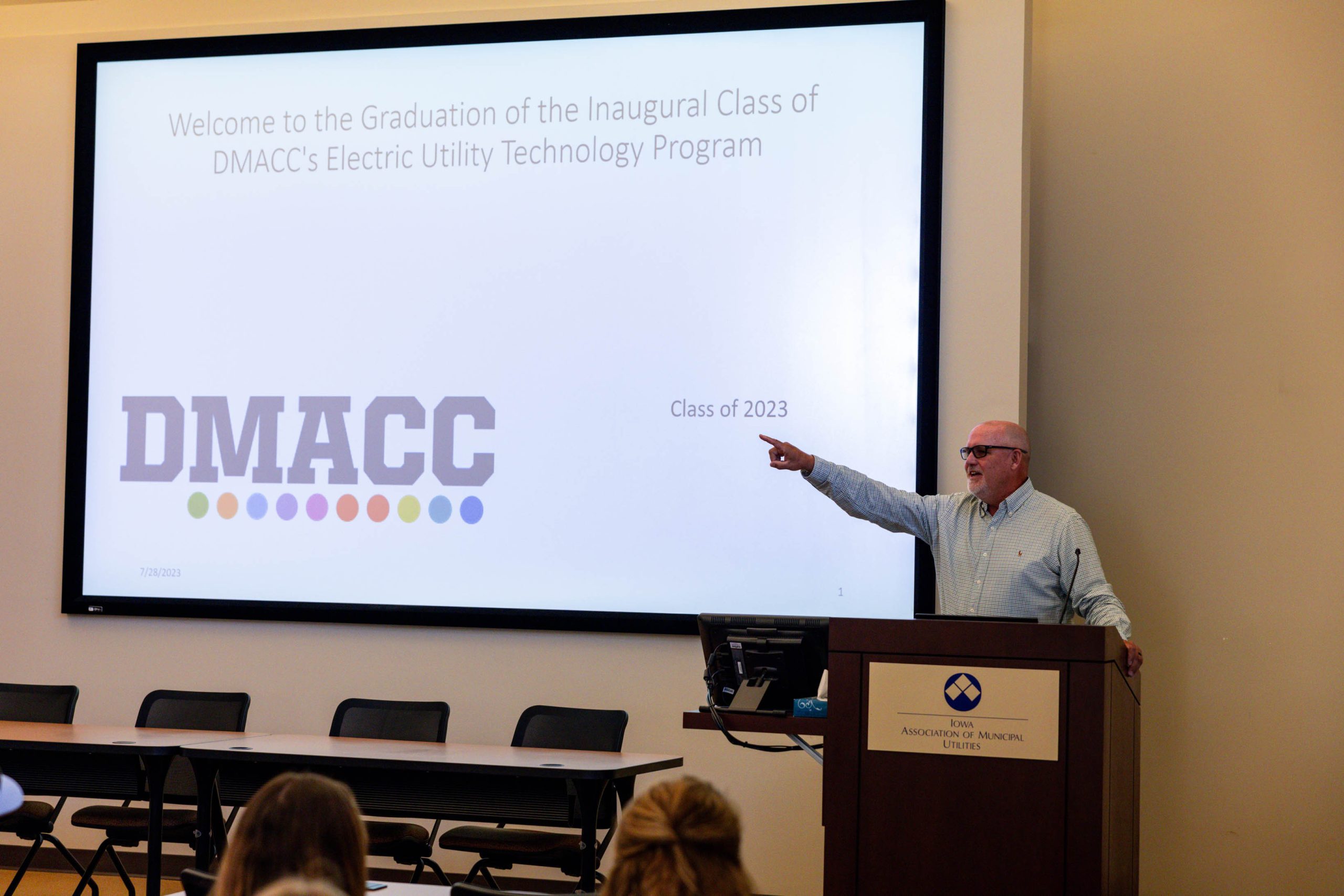 DMACC Instructor Celebrates Graduates